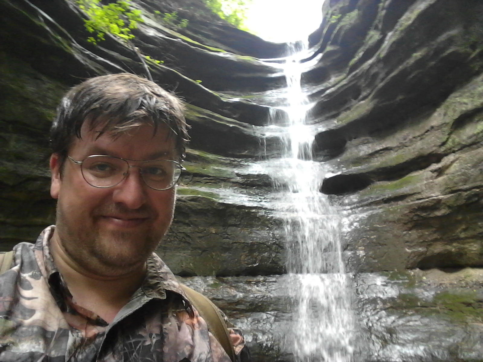 Selfie in front of French Canyon